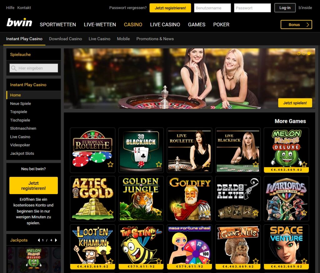 Nuestra experiencia con bwin Casino